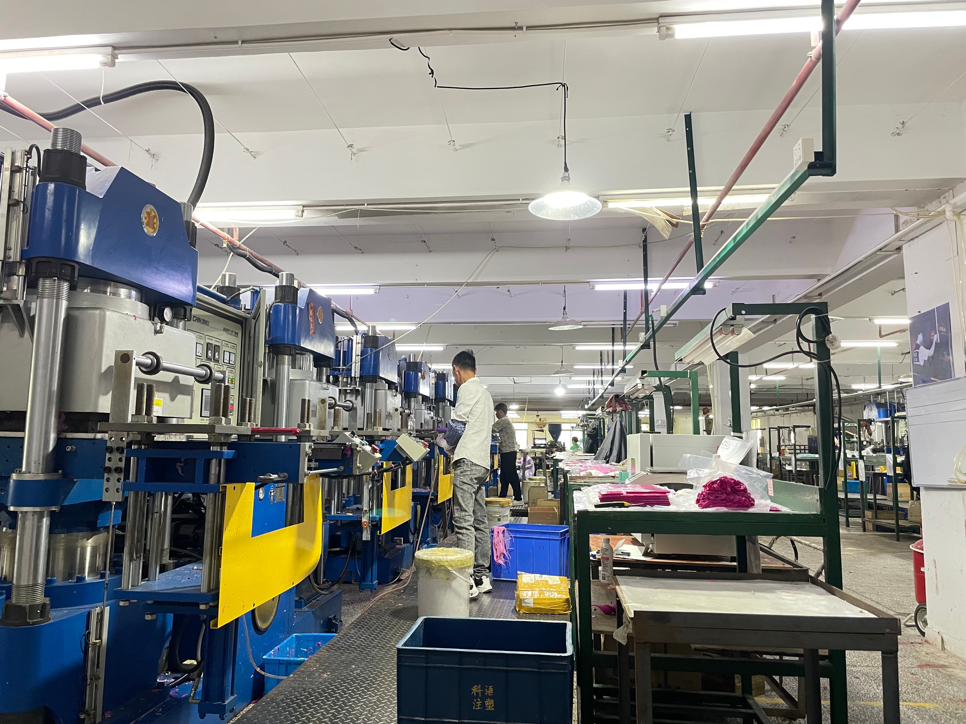 Manufacturing equipment